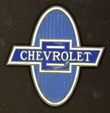 1930s Chevrolet Radiator Grille Emblem - Beautiful Piece of Americana picture