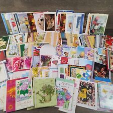 Mixed Lot of 200+ Christmas Holiday Cards Unused with Envelopes Multiple Designs picture