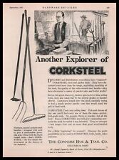 1927 Connors Hoe & Tool Columbus Ohio Corksteel Handle Shopkeeper Money Print Ad picture