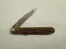 Vintage Jonathan Crookes Single Blade 3-1/4” Pocket Knife picture
