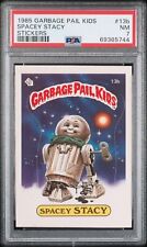 1985 Topps OS1 Garbage Pail Kids Series 1 SPACEY STACY GLOSSY 13b Card PSA 7 NM picture