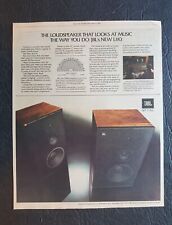 JBL L110 Loudspeakers Promo Print Advertisement Vintage 1978 picture