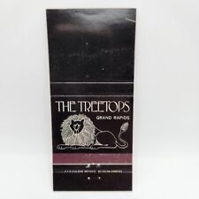Vintage Matchbook The Treetops Grand Rapids Michigan 1970s 1980s Collectible  picture