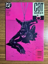 CATWOMAN 5 EXTREMELY RARE NEWSSTAND VARIANT PAUL POPE COVER DC COMICS 2002 picture