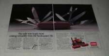 1988 Toro Reelmaster 216 Mower Ad - Cutting Versatility picture