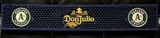 Don Julio Tequila/ Oakland A’s Rubber Bar Rail Runner Spill Mat Cave Decor NEW picture