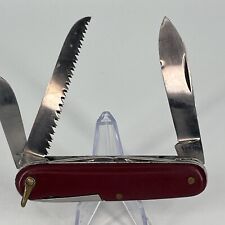 Vintage AITOR INOX SPAIN Multi Function Folding Pocket Knife 7 Tools RARE picture
