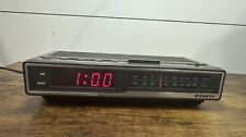 1984 Vintage Sanyo RM 5005 digital AM/FM Alarm Clock Radio Great Condition picture