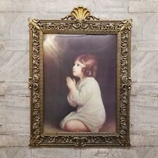 Litho Art Print The Infant Samuel by Sir Joshua Reynolds Italy Convex Glass picture
