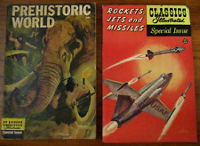 1950's CLASSICS ILLUSTRATED COMICS SPECIAL ED 2 Prehistoric World Rockets Jets picture