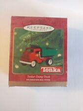 Vintage Hallmark Keepsake Ornament Dated 2000- “TONKA Dump Truck” QX6681 picture