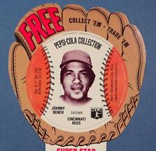 c1977 Pepsi-Cola Baseball Trading Card Carton Promo Insert Johnny Bench B8S2 picture