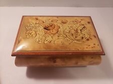 Vintage * Italian * Music Jewelry box *Greensleeves * Tested/Works picture