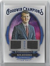Ken Jennings 2020 Upper Deck Goodwin Champions Dual Memorabilia Jeopardy Relic picture