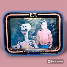 ET 1982 Vintage Metal Folding TV Dinner Tray Universal Studios Movies Films E.T. picture