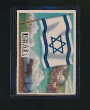 ISRAEL 1956 TOPPS FLAGS OF THE WORLD #29 picture