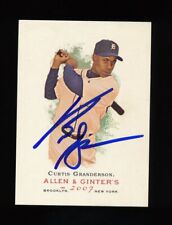 Curtis Granderson 2007 Topps Allen & Ginter Auto #257 Autographed / Signed Card picture