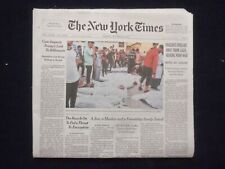 2023 OCTOBER 23 NEW YORK TIMES -VIOLENCE SPREADS AWAY FROM GAZA RISKING WIDE WAR picture