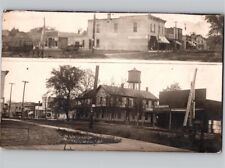 c1913 Main Street Morrisonville Illinois IL Stores RPPC Real Photo Postcard picture