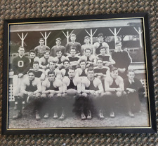 Vintage Antique Football Framed Photograph High School Team Staunton Virginia picture
