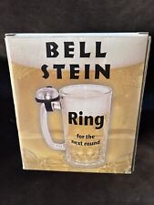 NIB RARE 90's Vintage 16 oz BELL BEER STEIN Ring for the Next Round picture