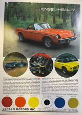 1974 Vintage Magazine Advertisement Jensen-Healey Sports Roadster picture