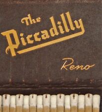 Vintage Matchbook, THE PICCADILLY HOTEL & CASINO-RENO, NV, Personalized Wedding picture