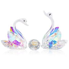 YWHL 60th Wedding Anniversary Swan Gifts for Parents Grandparents, 60 Years A... picture