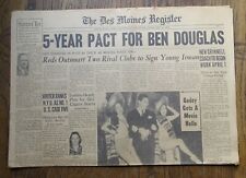 Feb 21, 1940 Des Moines Sports Section - SUPERMAN AD, Arturo Godoy, Ben Douglas picture