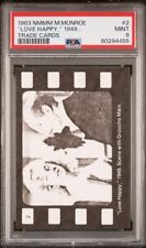 1963 NMMM MARILYN MONROE LOVE HAPPY 1949 W/GROUCHO MARX #2 PSA 9 POP 2, 0 HIGHER picture