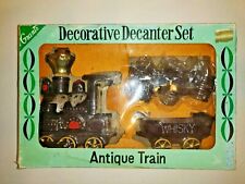 Vintage W.T. Grant Co. Decorative Decanter Set Antique Train Japan WTG#10546 picture