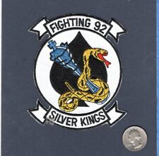 VF-92 SILVER KINGS US NAVY F-4 PHANTOM 4.5 Vietnam  Fighter Squadron Patch picture