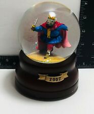 Mouse King Nutcracker Snow Globe 2007 Musical Tall Works  picture