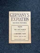 1919 World War I Reparations - NYtimes Treaty of Versailles Paris - Germany Exp picture