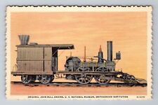 Washington DC- Original John Bull Engine, Antique, Vintage Souvenir Postcard picture