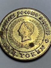 Vintage Casino Token Coin CAESAR'S POCONO RESORT 