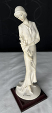 Vintage Florence Giuseppe Armani Sculpture Woman  10” Signed picture