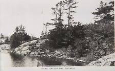 McGregor Bay Ontario ON c1939 RPPC Real Photo Postcard D33 picture