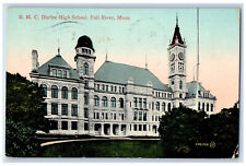 1909 BMC Durfee High School Fall River Massachusetts MA Antique Posted Postcard picture
