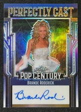 Brande Roderick 2023 Leaf Pop Century Perfectly Cast Autograph Signed #/15 picture