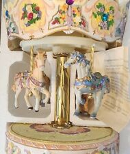 Grandeur Noel 2000 Collector's Edition Musical, Horse Carousel  picture