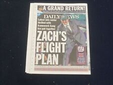 2021 MAY 1 NEW YORK DAILY NEWS NEWSPAPER - N.Y. JETS ZACH WILSON'S FLIGHT PLAN picture