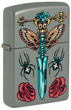 Zippo Gothic Dagger Design Sage Windproof Lighter, 49860 picture