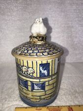 LOUISVILLE STONEWARE KENTUCKY ~ARK CANISTER  picture