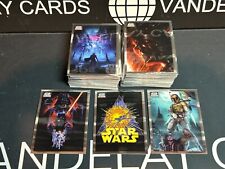 2023 Topps Chrome Star Wars Galaxy Complete Base Set 100 Cards (001-100) picture