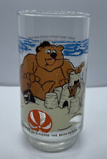 Vintage LK's Restaurant Pierre The Bear Series Collector Glass 1977 picture