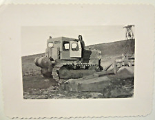 CATERPILLAR TRACTOR w/HYSTER D8L Towing Winch. THULE, GREENLAND  1951. 4 3/4