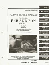 F-4B/N Phantom II 1985 Natop Flight Manual Pilot's Handbook -CD picture