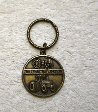 Vintage John Deere Keychain / The Tradition Lives On / Waterloo Operations 1990 picture