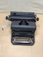 1940’s Remington Rand Typewriter KMC Deluxe Quiet Model No. 17 Vintage As Is picture